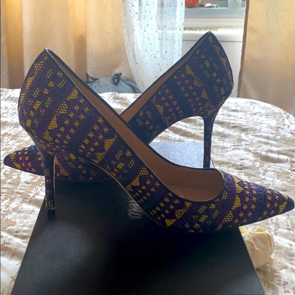 J.Crew fabric pumps, made in Italy
